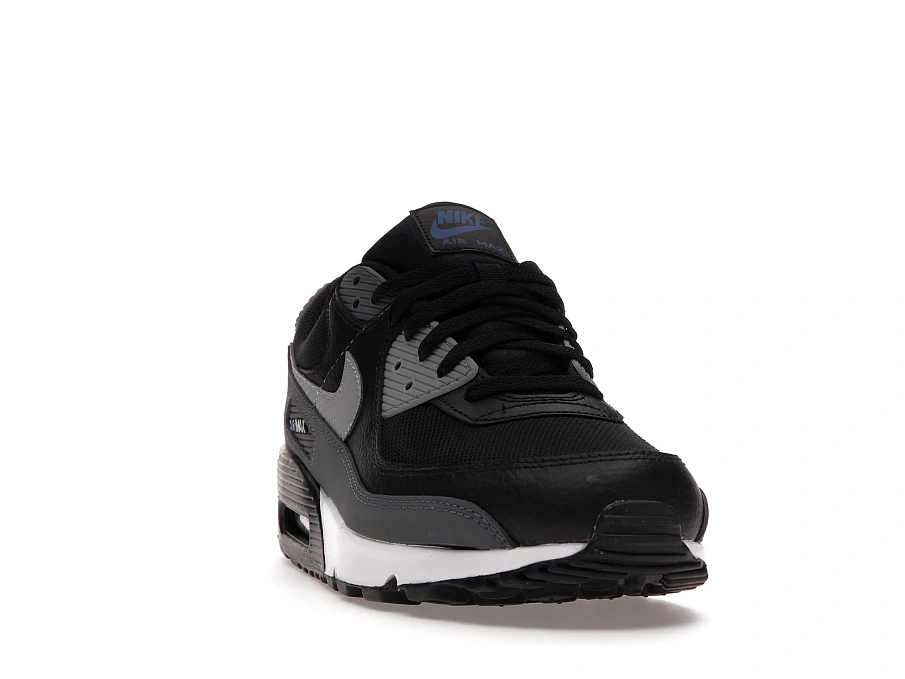 Фото № 3 с приближением к товару «‎Nike Air Max 90 Black Grey Blue»