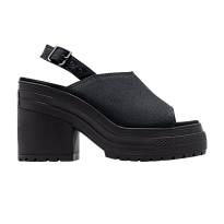 Фото № 1 с приближением к товару «‎Converse Women's Chuck 70 De Luxe Heel Platform Sandal Triple Black (A12567C)»