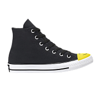 Фото № 1 с приближением к товару «‎Converse Chuck Taylor All Star High Smiley Face - Black»