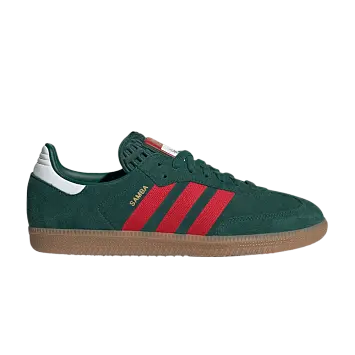 adidas Samba OG Team Dark Green Better Scarlet Gum