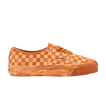 Vans Premium Authentic 44 Dip Dye Checkerboard - Marmalade Orange - 1