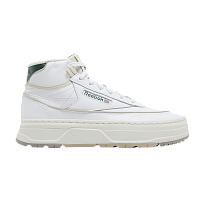 Фото № 1 с приближением к товару «‎Reebok Women's Club C Geo Mid White Dark Green»