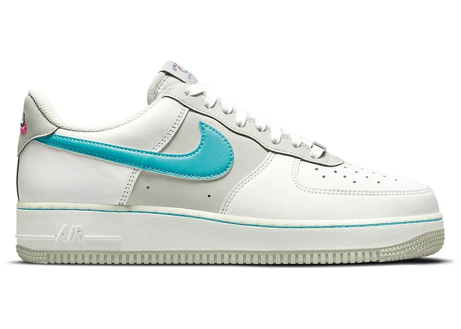 Фото № 1 с приближением к товару «‎Nike Air Force 1 Low '07 LV8 NBA 75th Anniversary Fiesta»