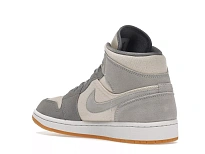 Фото № 5 с приближением к товару «‎Jordan 1 Mid SE Coconut Milk Particle Grey»
