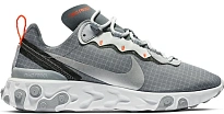 Фото № 1 с приближением к товару «‎Nike React Element 55 Cool Grey Hyper Crimson»