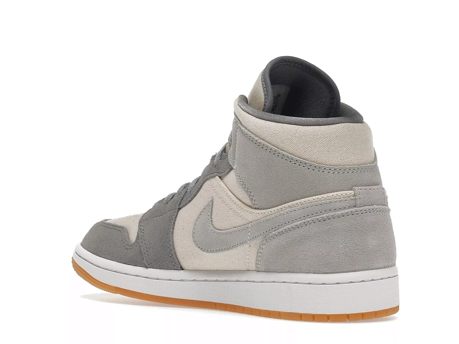 Фото № 5 с приближением к товару «‎Jordan 1 Mid SE Coconut Milk Particle Grey»