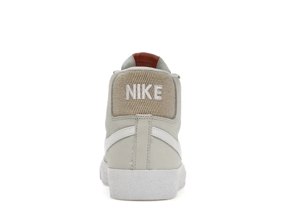 Фото № 4 с приближением к товару «‎Nike SB Blazer Mid ISO Unbleached»