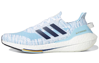 Фото № 1 с приближением к товару «‎adidas UltraBoost 21 'White Clear Blue'»