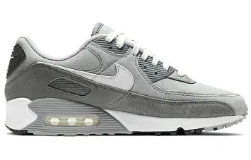 Nike Air Max 90 Premium Running Shoes Grey - 3