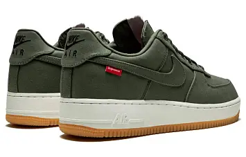 Supreme x Nike Air Force 1 Low NYC Olive KhakiGreen - 5