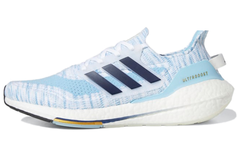 Фото № 1 с приближением к товару «‎adidas UltraBoost 21 'White Clear Blue'»