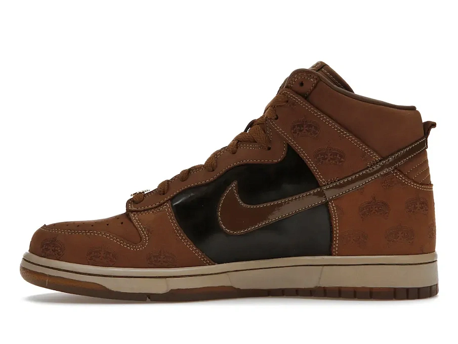 Фото № 3 с приближением к товару «‎Nike Dunk High Mighty Crown Bison»