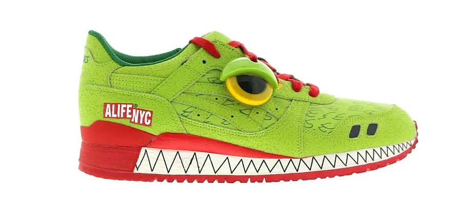 Фото № 1 с приближением к товару «‎ASICS Gel-Lyte III Alife Green Monster»