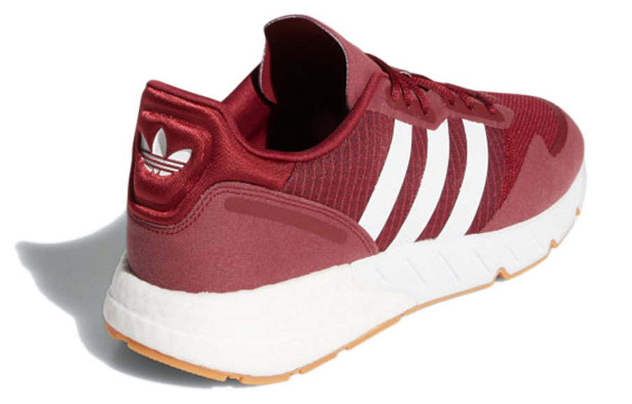 Фото № 4 с приближением к товару «‎adidas originals ZX 1K Boost 'Collegiate Burgundy Gum'»