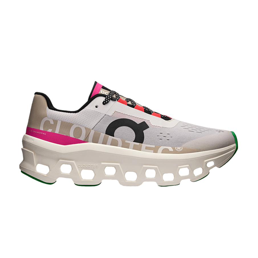 Фото № 1 с приближением к товару «‎Women's Cloudmonster Silver Ivory»