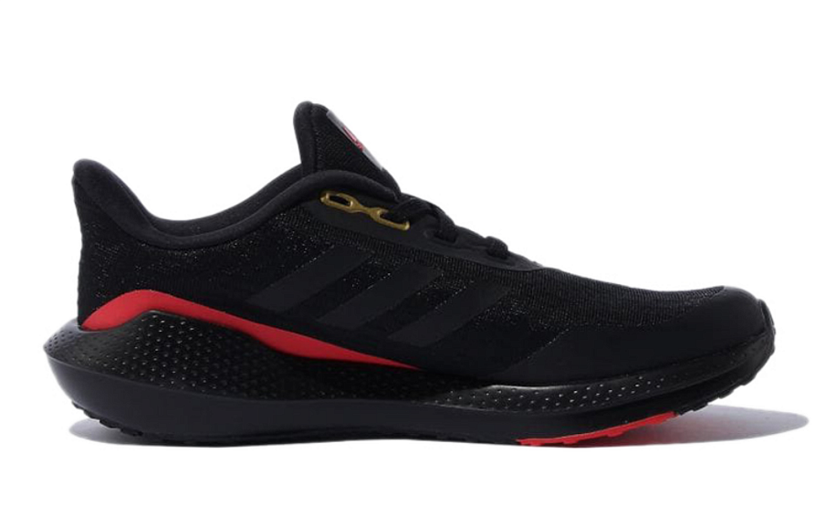 Фото № 2 с приближением к товару «‎adidas EQ21 Run J BlackRed»