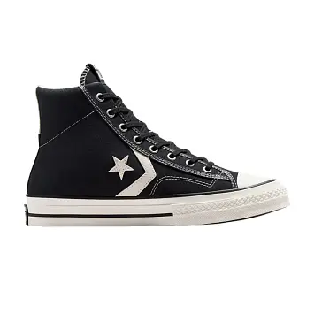 Converse Star Player 76 High Black Vintage White - 1