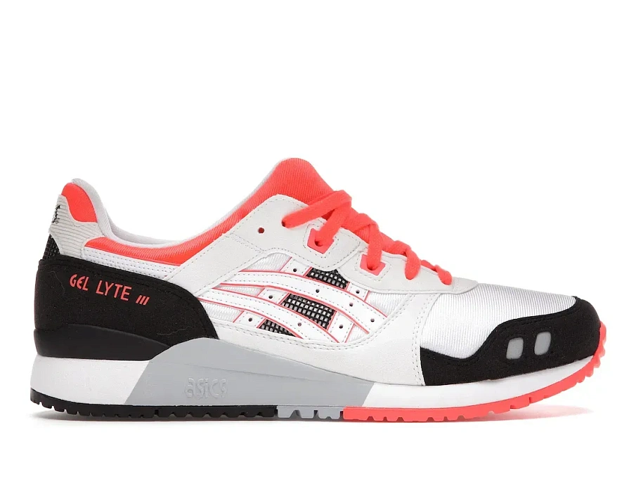 Фото № 1 с приближением к товару «‎ASICS Gel-Lyte III OG White Flash Coral»
