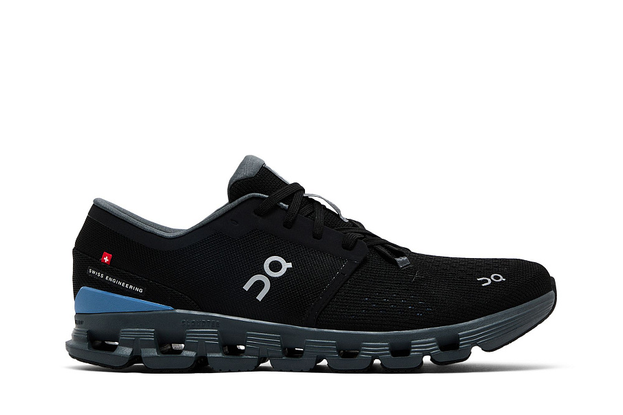 Фото № 2 с приближением к товару «‎ON Cloud X 4 Black Chambray»