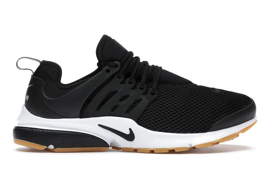 Фото № 1 с приближением к товару «‎Nike Air Presto Black/Black-White-Gum Yellow »