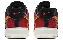 Фото № 4 с приближением к товару «‎Nike Air Force 1 '07 Prm 3 Skate Shoes Gym RedBlack-Canyon Gold-Oran»