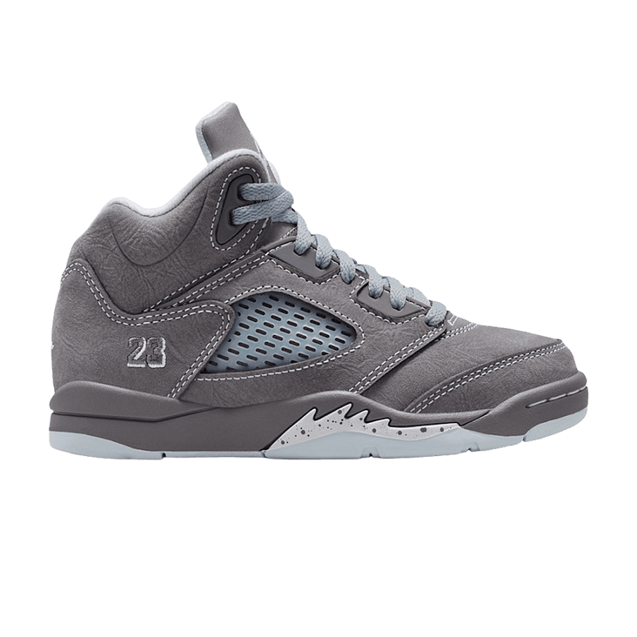 Фото № 1 с приближением к товару «‎Air Jordan 5 Retro PS Wolf Grey 2026»