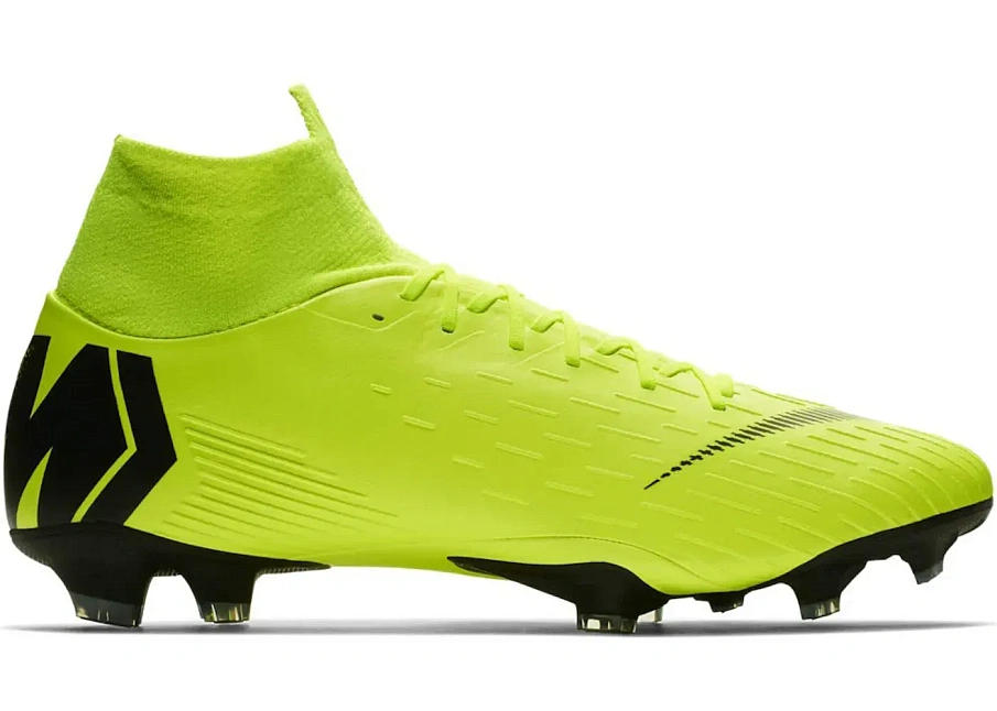 Фото № 1 с приближением к товару «‎Nike Mercurial Superfly 6 FG Volt Black»