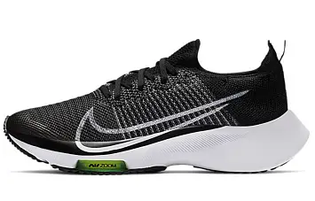 Nike Air Zoom Tempo Flyknit GS 'Black White Volt' - 1
