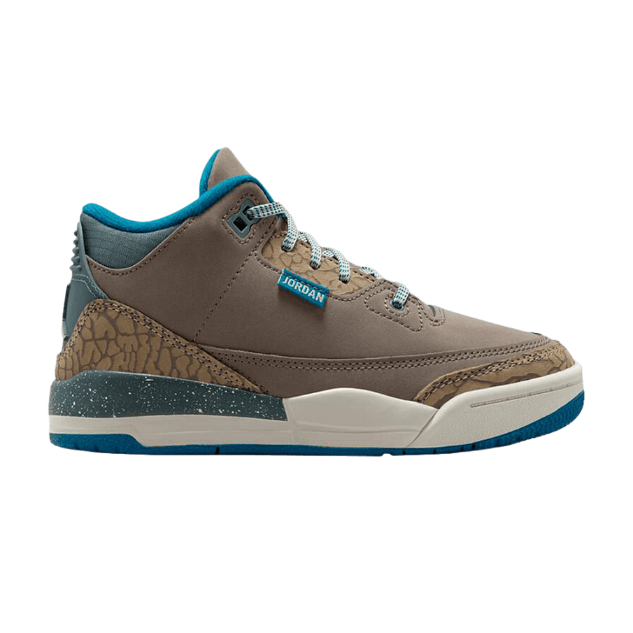 Фото № 1 с приближением к товару «‎Air Jordan 3 PS Olive Grey»