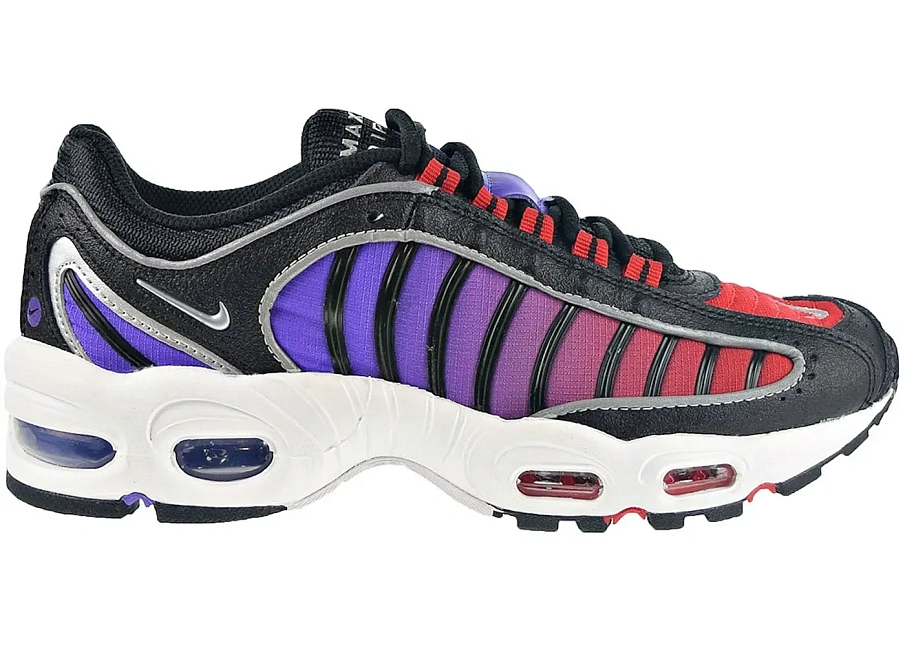 Фото № 1 с приближением к товару «‎Nike Air Max Tailwind 4 Black Purple Red »