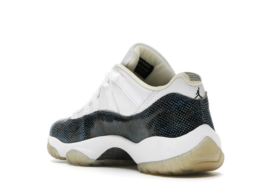 Фото № 5 с приближением к товару «‎Jordan 11 Low Navy Snakeskin (2001)»