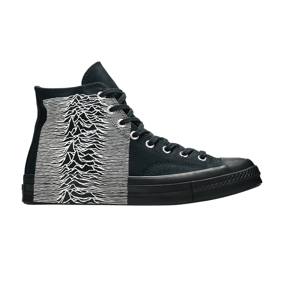 Фото № 1 с приближением к товару «‎Joy Division x Pleasures x Converse Chuck 70 High Black White»