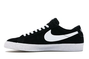 Nike SB Blazer Low Black White - 3