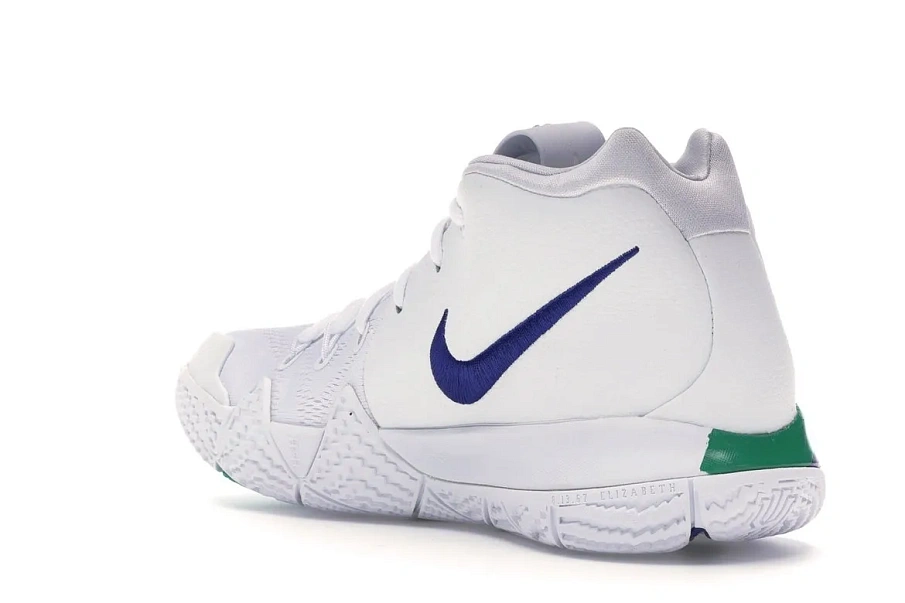 Фото № 6 с приближением к товару «‎Nike Kyrie 4 White Deep Royal Blue»