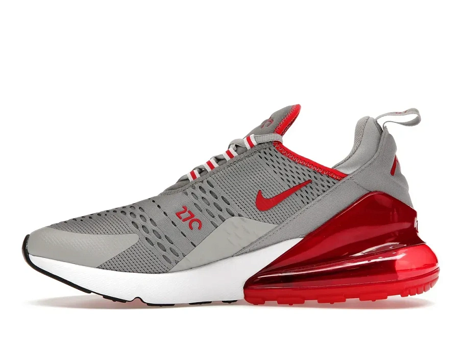 Фото № 3 с приближением к товару «‎Nike Air Max 270 Particle Grey University Red»