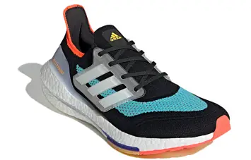 adidas UltraBoost 21 'Black Pulse Aqua' - 4