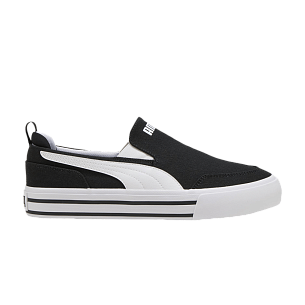 Puma Court Classic Vulc Slip On Black White (400216-02)