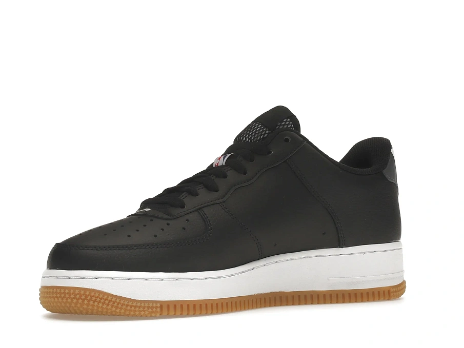 Фото № 3 с приближением к товару «‎Nike Air Force 1 Low 07 NBA Black Silver»