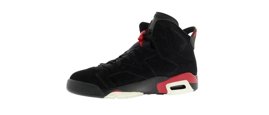 Фото № 6 с приближением к товару «‎Jordan 6 Retro Black Varsity Red (2010)»