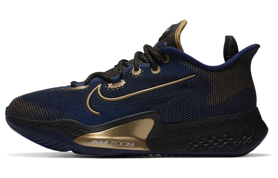 Фото № 1 с приближением к товару «‎Nike Air Zoom BB NXT EP China Edition Blue VoidMetallic Gold CoinBlack»