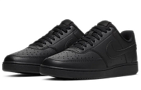 Фото № 3 с приближением к товару «‎Nike Court Vision Low 'Triple Black'»