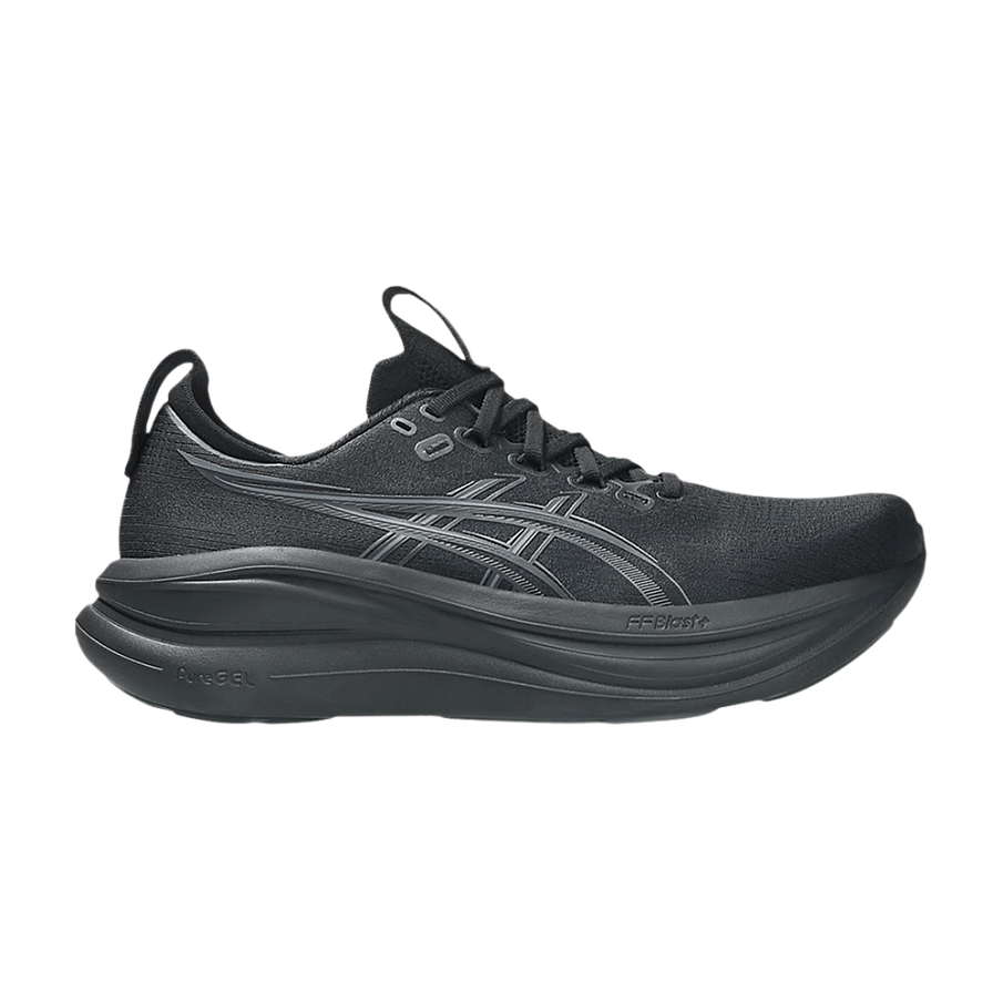 Фото № 1 с приближением к товару «‎ASICS Gel-Nimbus 28 Black Graphite Grey»