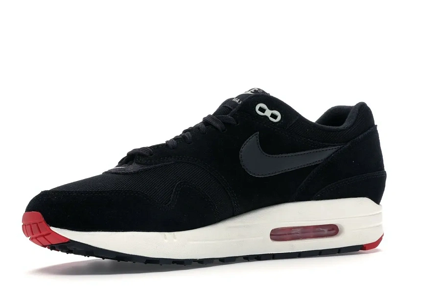 Фото № 2 с приближением к товару «‎Nike Air Max 1 Mini Swoosh Bred»