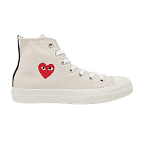 Фото № 1 с приближением к товару «‎Converse Comme des Garçons x Chuck Taylor All Star Hi Milk»