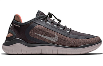 Фото № 2 с приближением к товару «‎Nike Free RN 2018 Shield 'Oil Grey' Wmns BlackBrown»