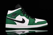 Фото № 1 с приближением к товару «‎Jordan 1 Mid Pine Green»
