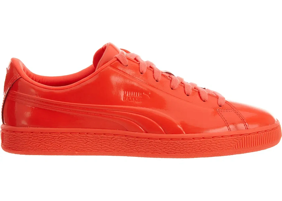 Фото № 1 с приближением к товару «‎Puma Basket Classic Patent Emboss Red Blast»