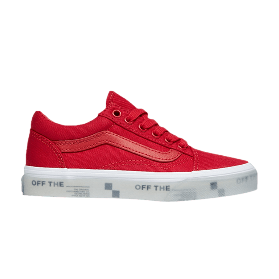 Фото № 1 с приближением к товару «‎Vans Old Skool OTW Foxing - Translucent Racing Red»