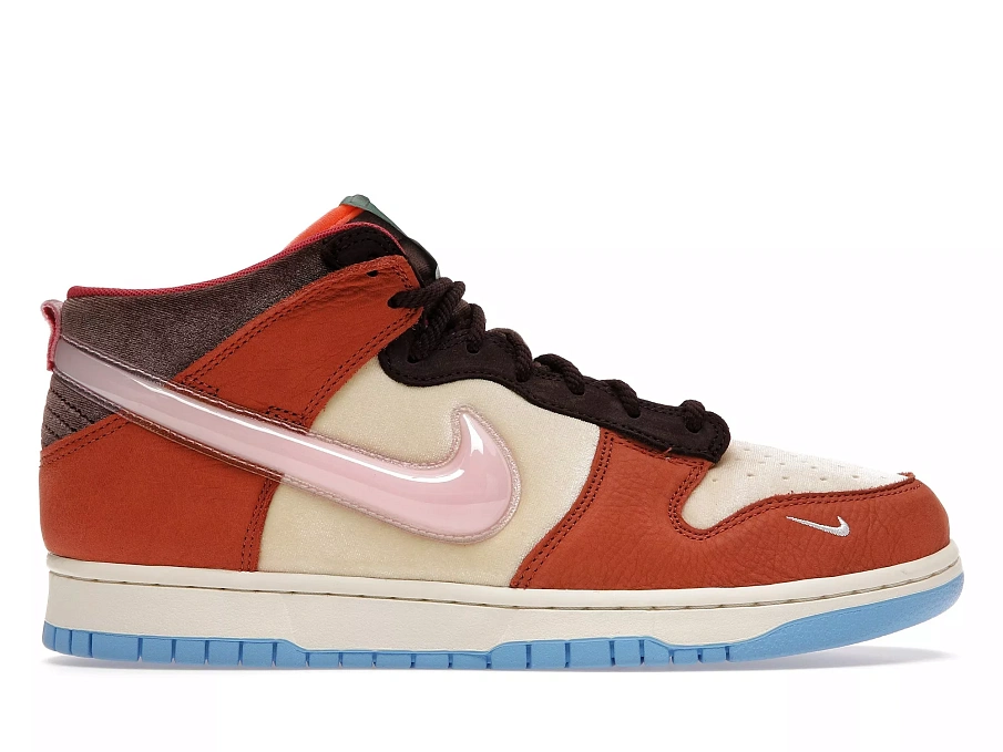 Фото № 1 с приближением к товару «‎Nike Dunk Mid Social Status Free Lunch Chocolate Milk»