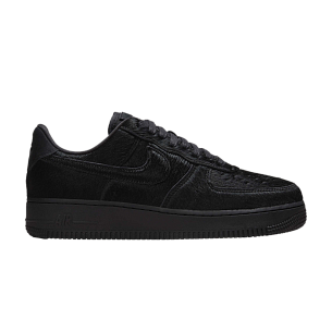 Nike Women's Air Force 1 Low Black Pony Hair